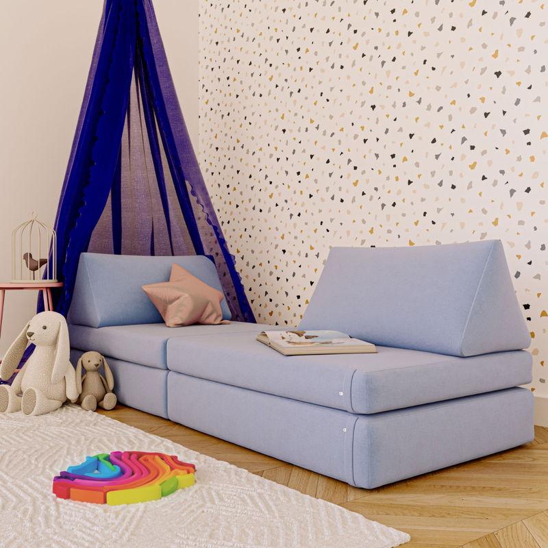 babyonlineshop Neu: Nature Kid My Color Play Kindersofa für Kinder blau 2025