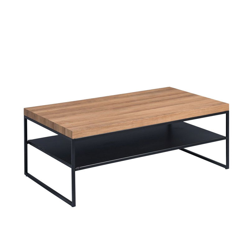 babyonlineshop HomeTrends4You Couchtisch Vista 3 Dekor Eich braun