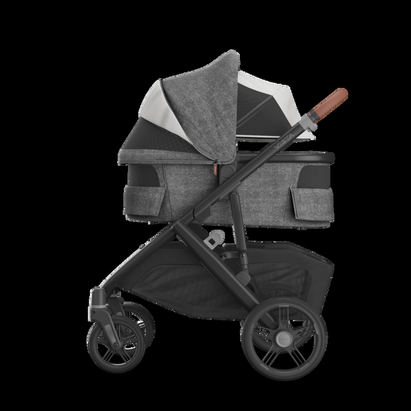 babyonlineshop UPPAbaby Vista V3 Kinderwagen Greyson Charcoal Mélange Große Rabatte