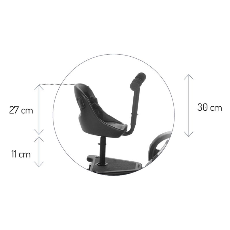 babyonlineshop Be Cool SEAT SKATE Sitz für Mitfahrbrett Neuheiten
