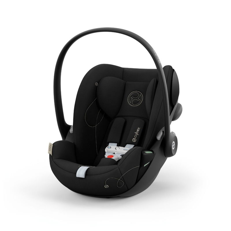 babyonlineshop CYBEX Cloud G i-Size Babyschale Magic Black bis 13 kg