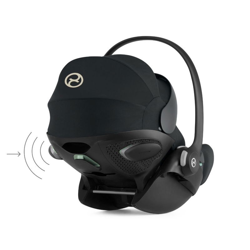babyonlineshop CYBEX Cloud G i-Size Babyschale Magic Black bis 13 kg Nur für heute