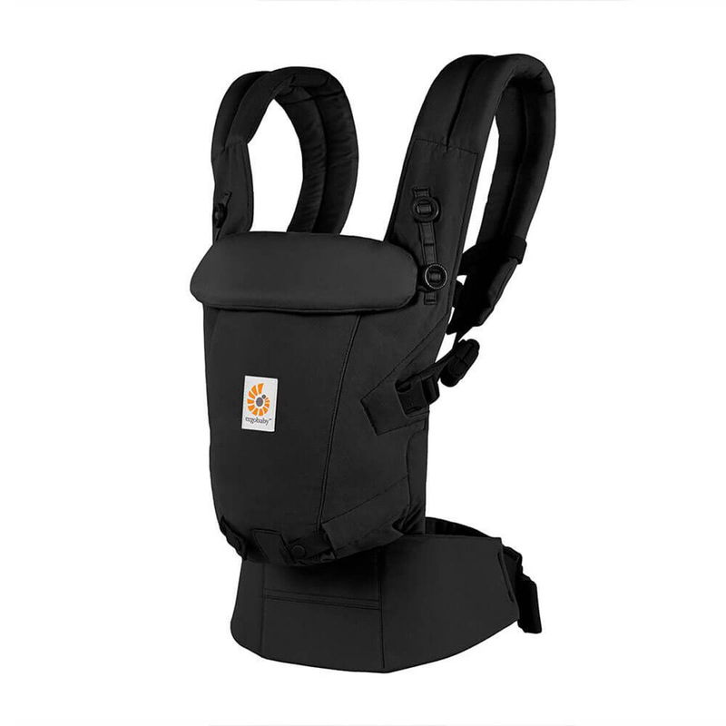 babyonlineshop Ergobaby Adapt SoftTouch Cotton Onyx Black Babytrage