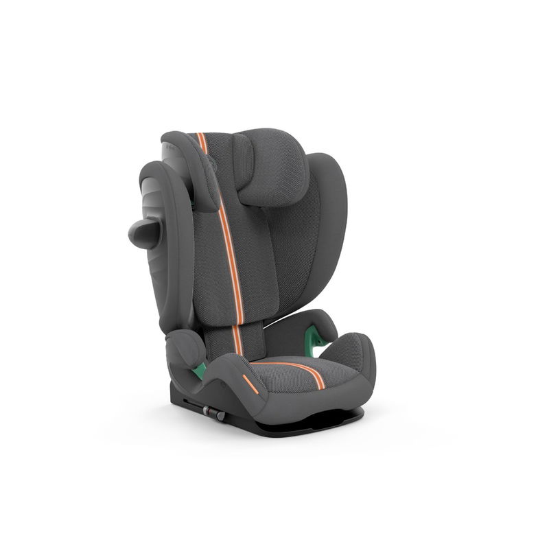 babyonlineshop CYBEX Solution G i-Fix Plus Kindersitz Lava Grey 3 bis 12 Jahre