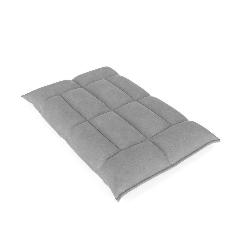 babyonlineshop Nature Kid Faltsofa grau mehrfach verstellbar mit rutschfestem Unterboden Begrenzt auf 3 Tage