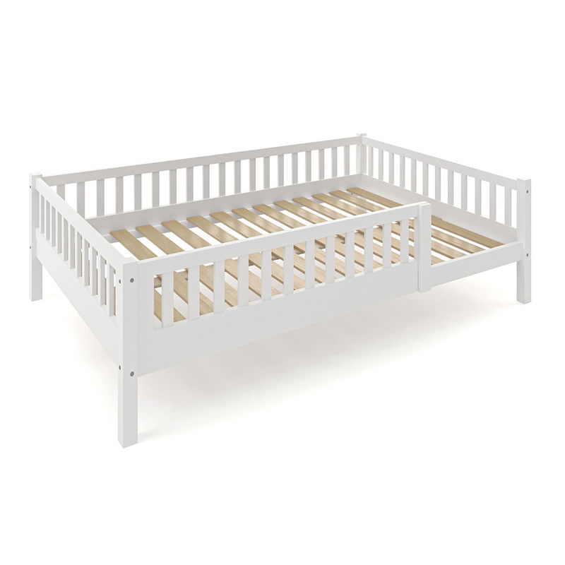 babyonlineshop Nature Kid Lilly Einzelbett weiß 120x200 cm