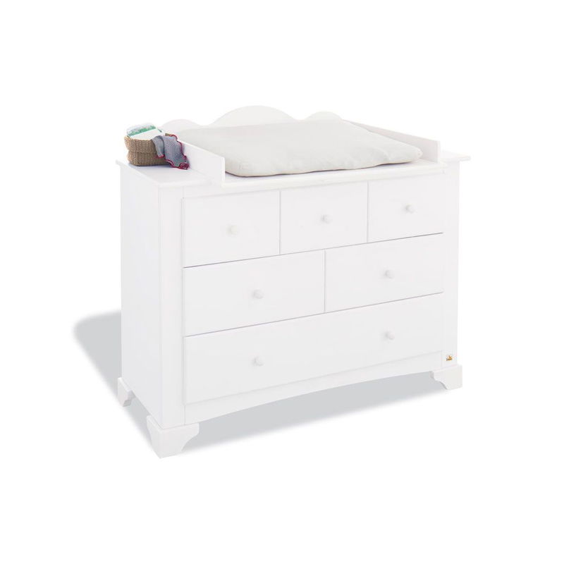 babyonlineshop Pinolino Pino Kinderzimmer breit groß Massivholz - 3 Teile Fabrikpreis