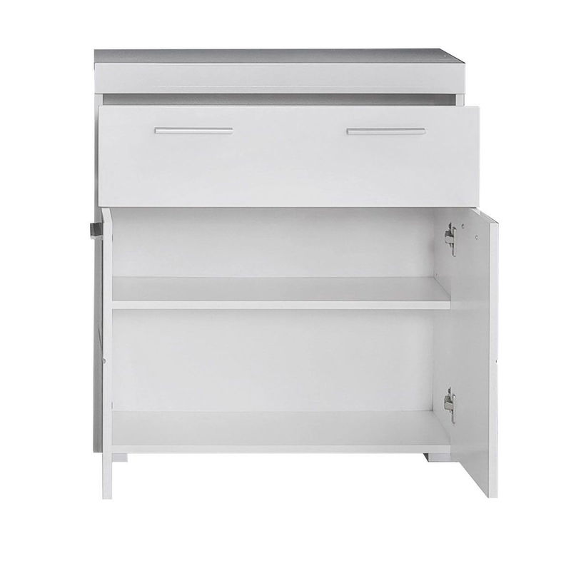 babyonlineshop trendteam Amanda Standschrank 73x79x31 cm weiß Begrenztes Angebot