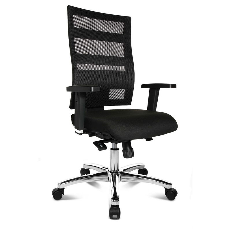 babyonlineshop Topstar X-Pander Bürostuhl schwarz atmungsaktive Netzbespannung - schnell lieferbar Osterangebot