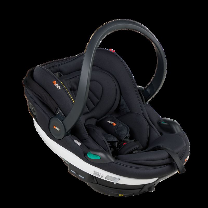 babyonlineshop BeSafe Go Beyond Babyschale und Beyond 360 Autositz mit Base Soft Breeze Black Große Rabatte