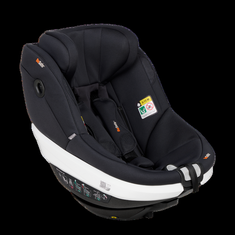 babyonlineshop BeSafe Go Beyond Babyschale und Beyond 360 Autositz mit Base Soft Breeze Black Große Rabatte