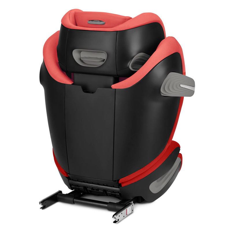 babyonlineshop CYBEX Solution S2 i-Fix Kindersitz Hibiscus Red 3 bis 12 Jahre VIP-Rabatte