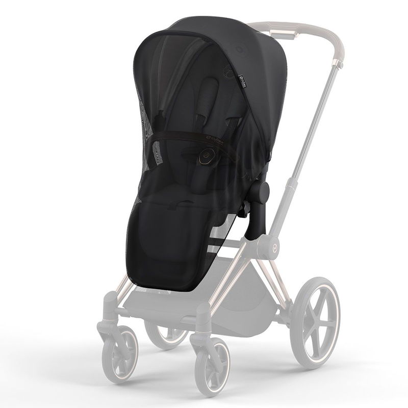 babyonlineshop CYBEX PRIAM Kinderwagen Mirage Grey Bundle New Generation inkl. 7 Zubehörartikel Nur für heute