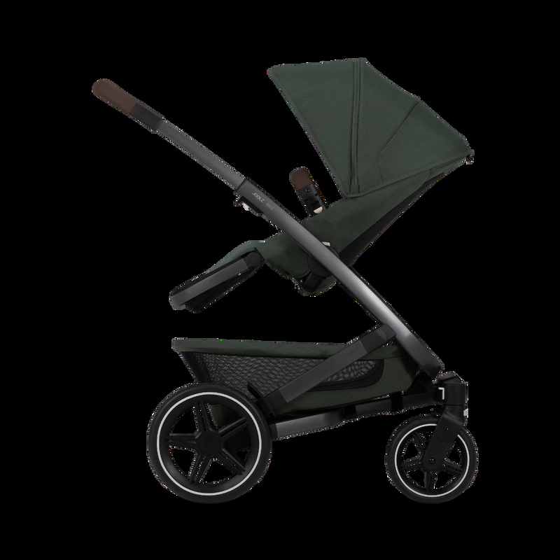 babyonlineshop Joolz Geo 3 Kinderwagen Bundle Forest green + Cloud T i-Size Base T & Fußsack Begrenzt auf 3 Tage