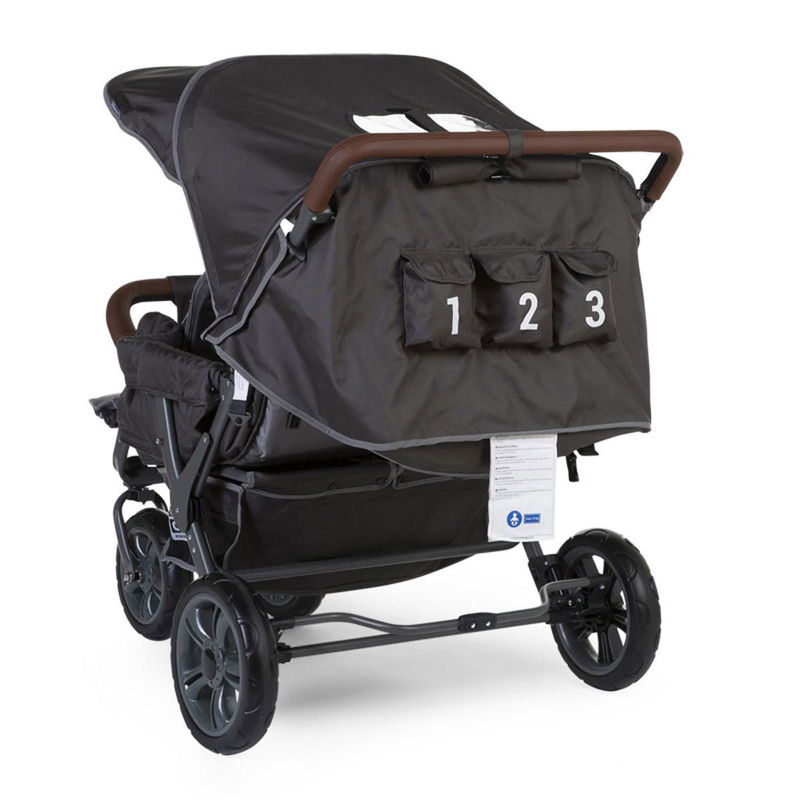 babyonlineshop Childhome Drillingswagen anthrazit robust und komfortabel Speichern exportieren