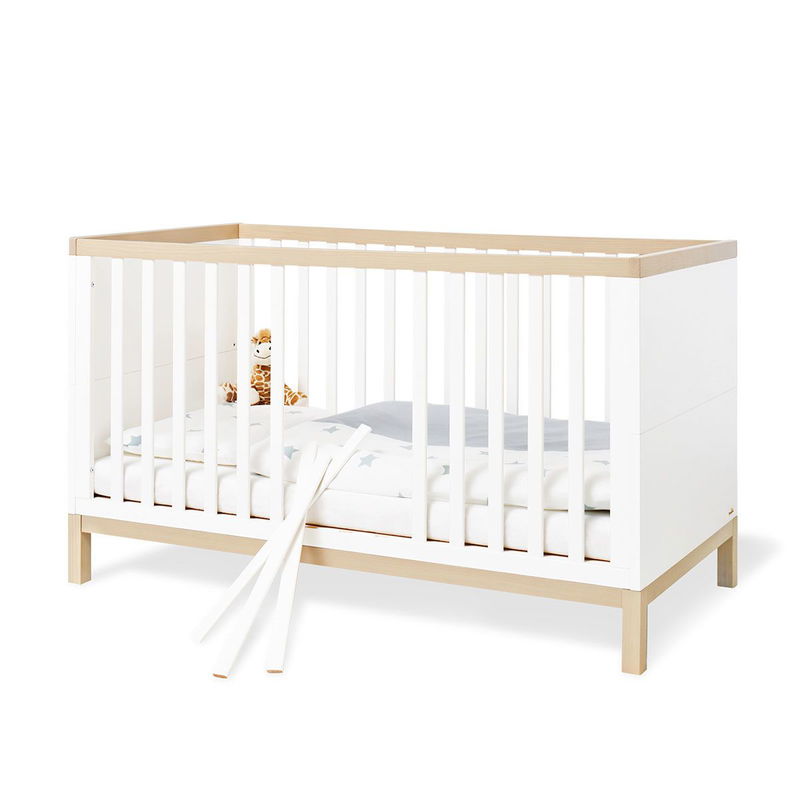 babyonlineshop Pinolino Light Kinderzimmer breit groß - 3T Weiß/Kiefer massiv Kostenlose Rückgabe