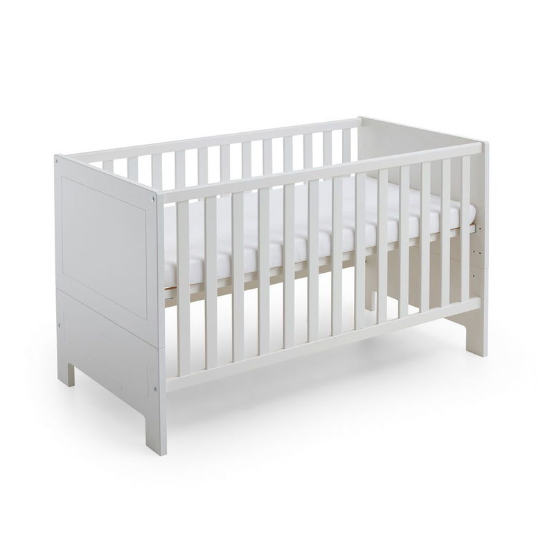 babyonlineshop Arthur Berndt Thilo Kinderzimmer 3-teilig MDF Weiß mit Kantenfräsung Vierteljährliche Förderung