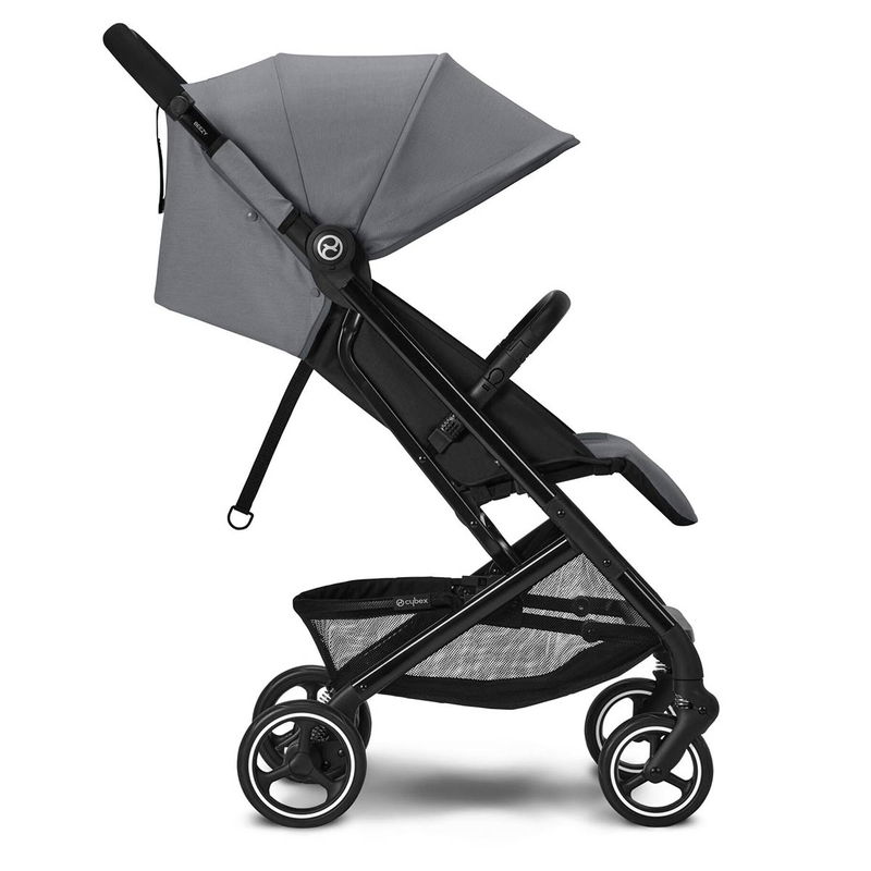 babyonlineshop CYBEX Beezy Buggy Lava Grey Gestell in Black Fabrikladen