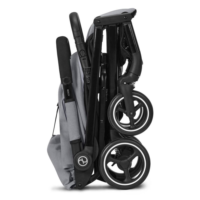 babyonlineshop CYBEX Beezy Buggy Lava Grey Gestell in Black Fabrikladen
