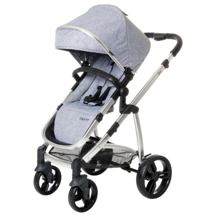babyonlineshop Osann Joy Kinderwagen Grey Melange 2025