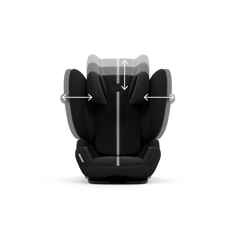 babyonlineshop CYBEX Solution G i-Fix Plus Kindersitz Moon Black 3 bis 12 Jahre Jubiläumsangebot