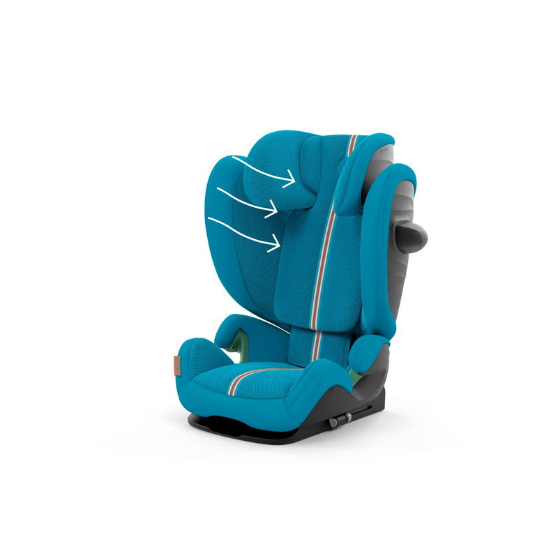 babyonlineshop CYBEX Solution G i-Fix Plus Kindersitz Beach Blue 3 bis 12 Jahre Saisonale Angebote