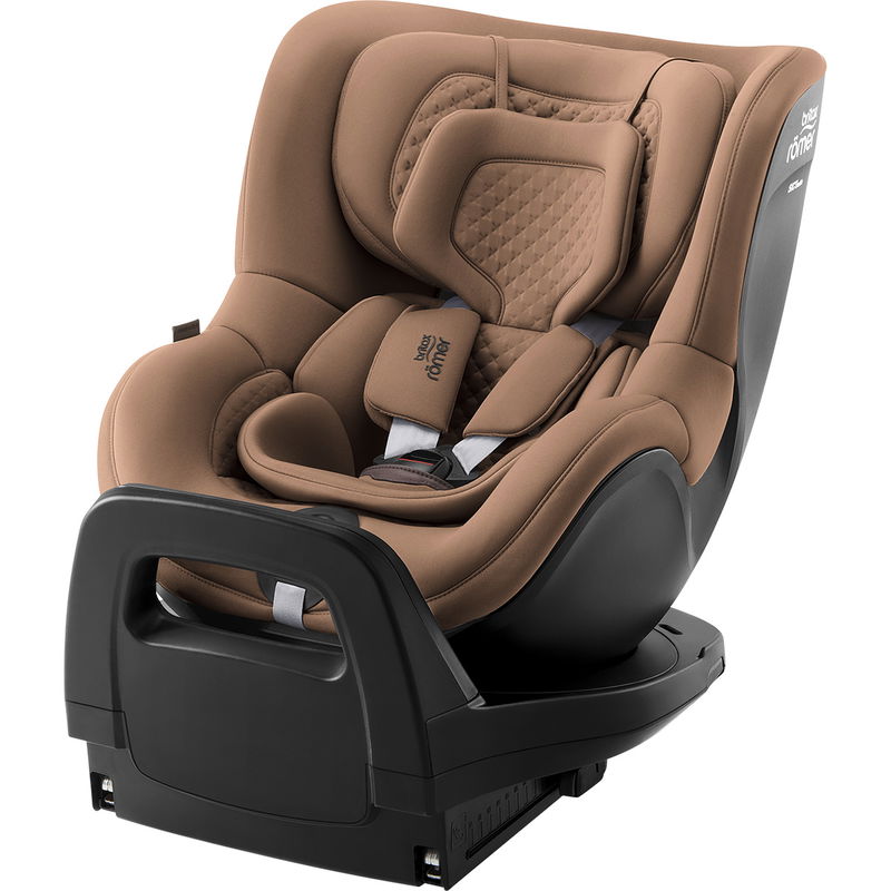 babyonlineshop Britax Römer DUALFIX PRO M Kindersitz Warm Caramel - LUX Räumungsverkauf