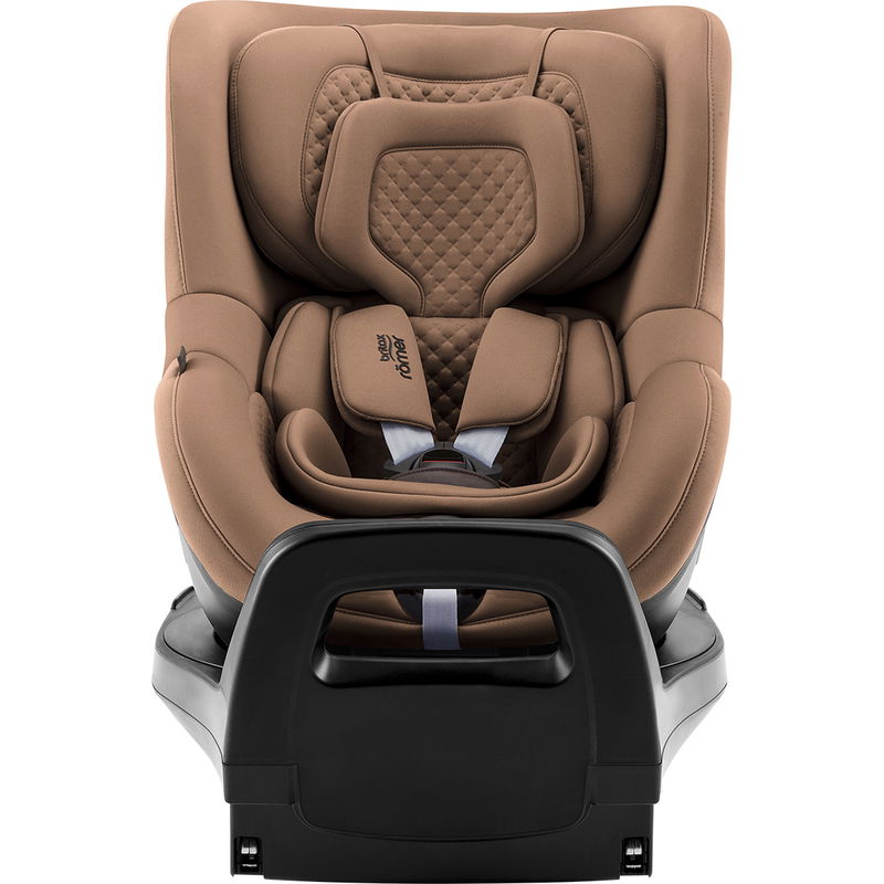 babyonlineshop Britax Römer DUALFIX PRO M Kindersitz Warm Caramel - LUX Räumungsverkauf