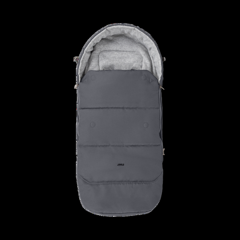 babyonlineshop Joolz Day5 Kinderwagen Bundle Stone grey + Cloud T i-Size Base T & Fußsack Speichern exportieren