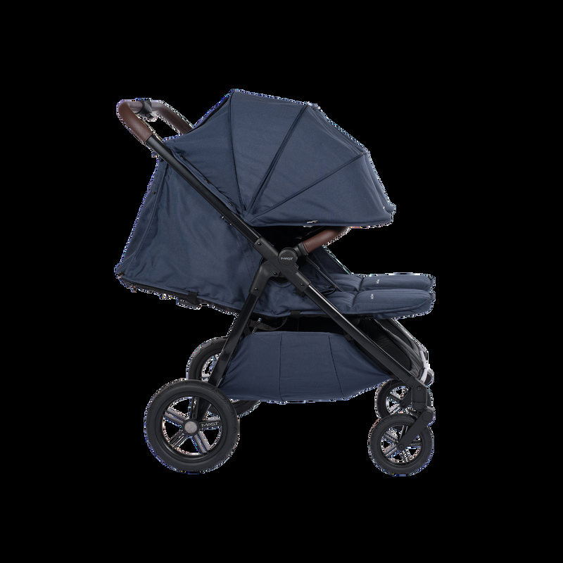 babyonlineshop Mast Swiss M.Twin x Geschwisterwagen BLUEBERRY Black Friday Preise