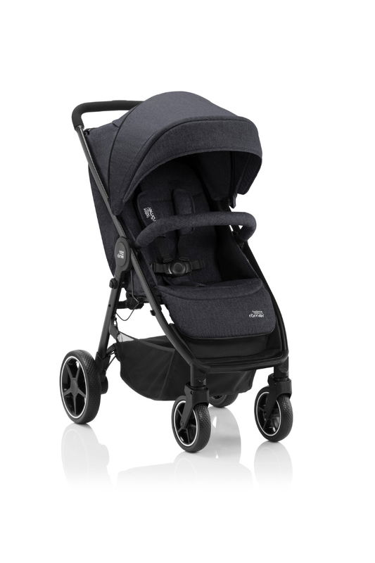 babyonlineshop Britax Römer B-AGILE M Black Shadow Buggy Riesige Rabatte