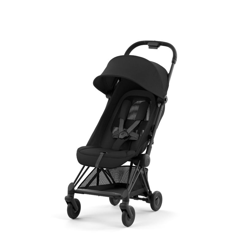 babyonlineshop CYBEX Coya Chrome Matt Black Sepia Black Black Friday Preise