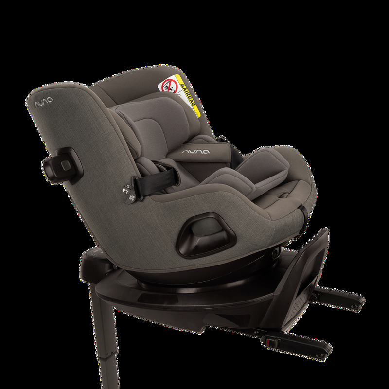 babyonlineshop Nuna PRUU i-Size Kindersitz (40 - 105 cm) mit integrierter Basisstation Granite im Angebot