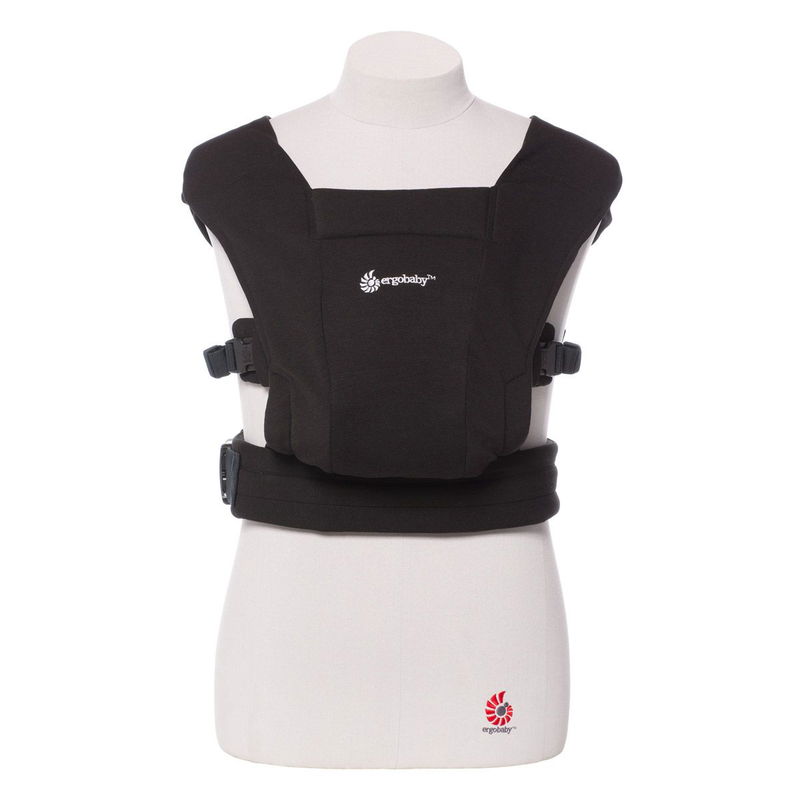 babyonlineshop Ergobaby Embrace Pure Black Babytrage für Neugeborene Meist gekauft