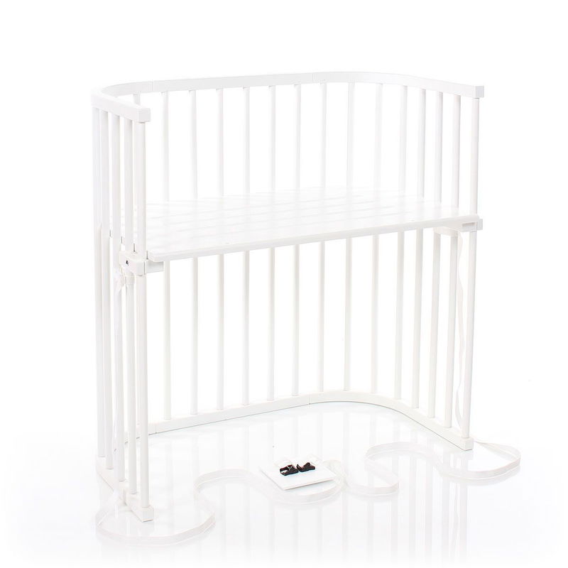 babyonlineshop Babybay Boxspring Beistellbett weiß lackiert Stillbett Vatertagsangebot