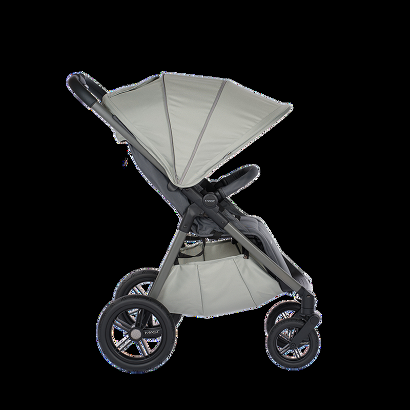 babyonlineshop Mast Swiss M.4 Mini Sportwagen FOREST GREEN mit Light Weight Wheels Clearance-Verkauf