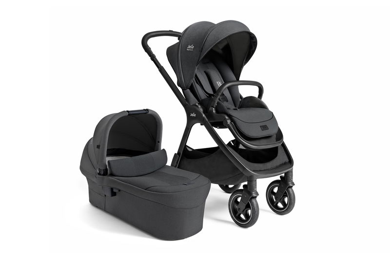 babyonlineshop Joie Signature Kombi-Kinderwagen Finiti inkl. Babywanne Ramble XL Ebony Speichern exportieren