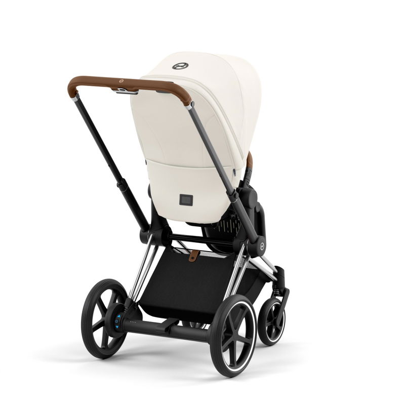 babyonlineshop CYBEX e-PRIAM Sportwagen Off White Gestell wählbar New Generation Blitzverkäufe