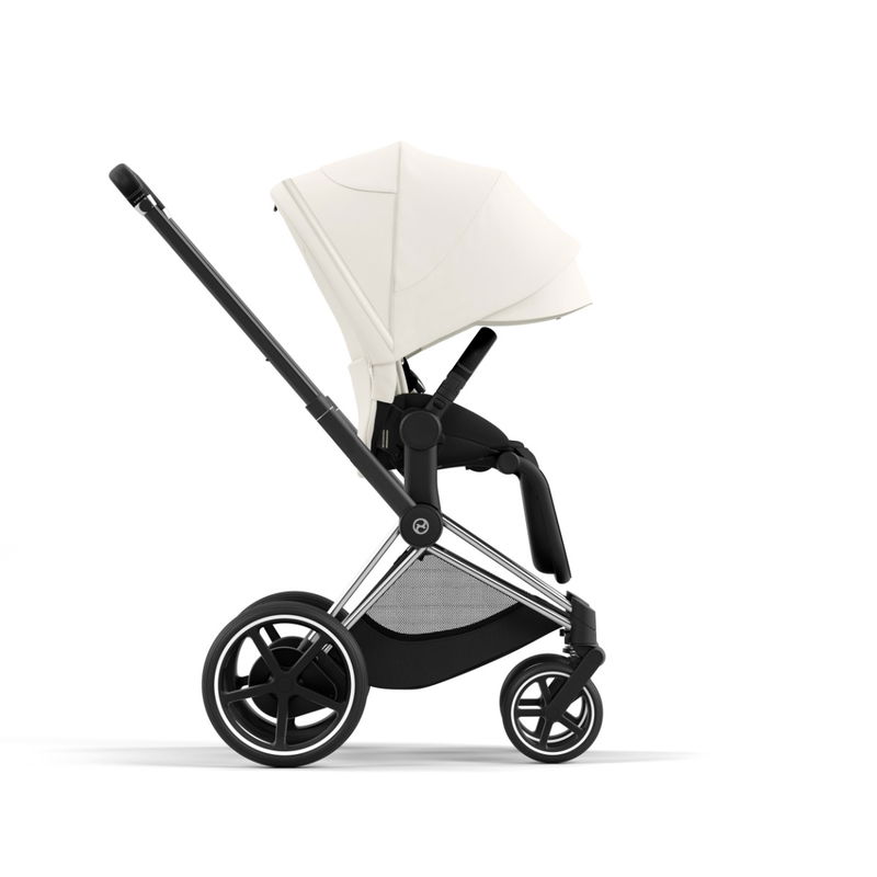 babyonlineshop CYBEX e-PRIAM Sportwagen Off White Gestell wählbar New Generation Blitzverkäufe