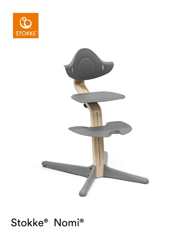 babyonlineshop Stokke® Nomi® Stuhl Natural Grey Rabatt
