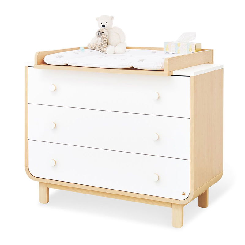 babyonlineshop Pinolino Bridge Wickelkommode breit abnehmbarer Wickelaufsatz zum Aktionspreis Begrenztes Angebot