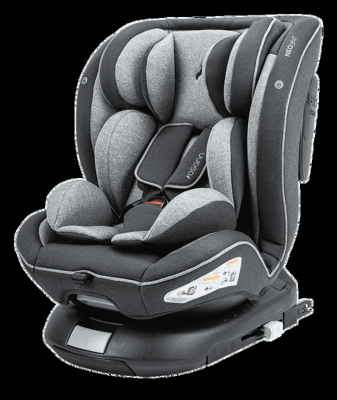 babyonlineshop Osann Neo360 Kindersitz Universe Grey Gruppe 0+/1/2/3 Riesige Ersparnisse