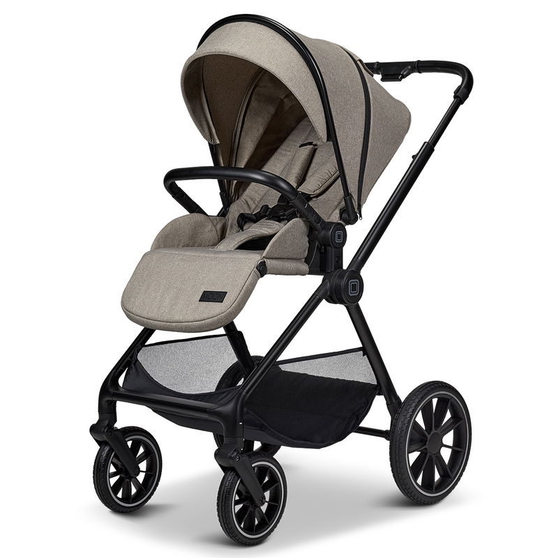 babyonlineshop Moon Clicc Kinderwagen - mud / melange Vierteljährliche Förderung