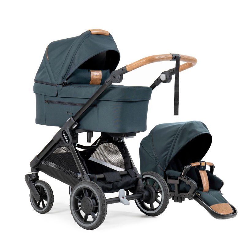 babyonlineshop Emmaljunga SENTO PRO FLAT Kinderwagen Outdoor Forest 50% Rabatt mit kostenlosem Versand